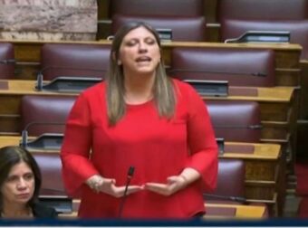 Ζωή Κωνσταντοπούλου: «Κάτω τα χέρια από τους αγρότες»