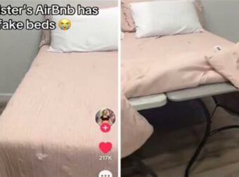 Νοίκιασαν Airbnb και όταν σήκωσαν τα σεντόνια έμειναν άφωνοι (video)