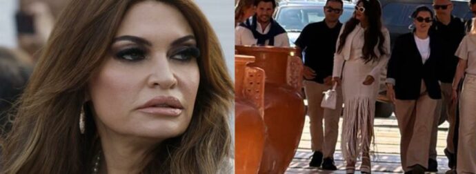 Στιγμές χαλάρωσης για την Κίμπερλι Γκίλφοϊλ: Με κοσμοπολίτικο αέρα στο Principote στην Μύκονο, δείτε φωτογραφίες