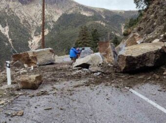 Εύβοια: Κατολισθήσεις και ζημιές στο Μαντούδι μετά τους ισχυρούς σεισμούς – Τι λέει ο δήμαρχος