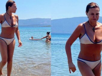 Αλεξάνδρα Παλαιολόγου: Η φωτογραφία με κίτρινο μπικίνι και τα μυστικά της σιλουέτας της