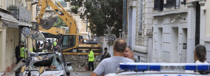 Πλάκα: Το βίντεο-ντοκουμέντο από το μοιραίο κτήριο – Στο «μικροσκόπιο» αγωγοί και πιστοποιητικά