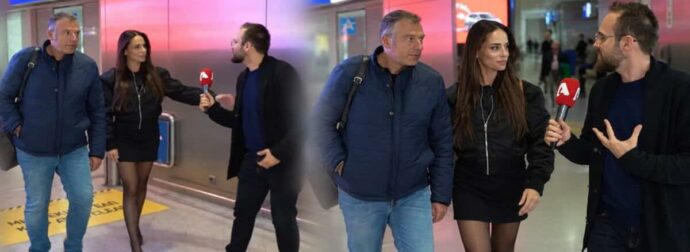 Μαρία Αντωνά: Με καuτό μίνι και δωδεκάποντο στο αεροδρόμιο! Τι απαντά για τη δημόσια συγγνώμη της Κουτσελίνη – Δίπλα της ο Λιάγκας (video)