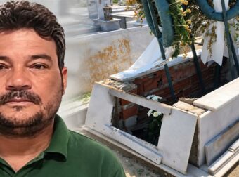 Τραγωδία: 48χρονος έπεσε μέσα στον τάφο του πατέρα του – Υποχώρησε η πλάκα και έφυγε κάτω – Η τραγική ειρωνεία
